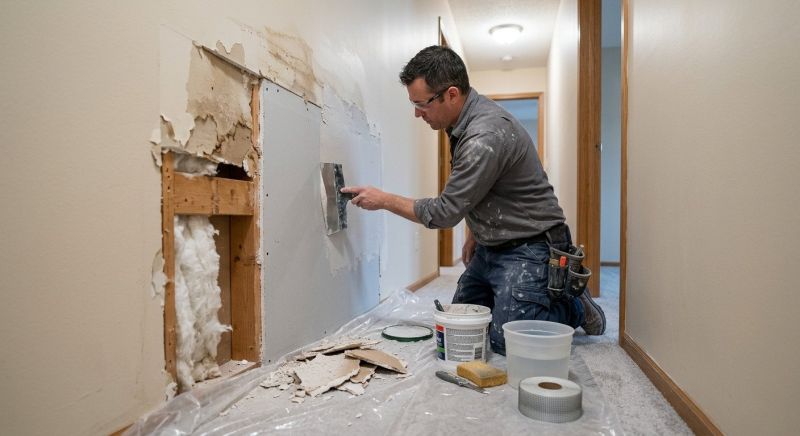 Bathroom Drywall Replacement in Conroe, TX