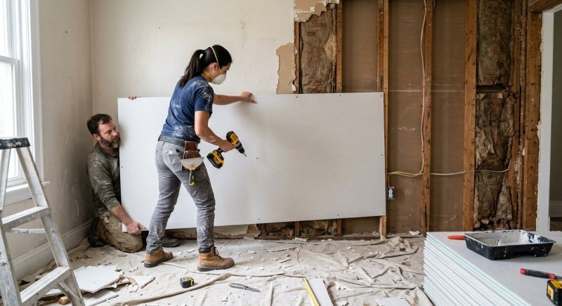 Drywall Hanging in Wilmington, NC