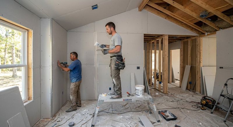 Kitchen Drywall Installation in Conroe, TX