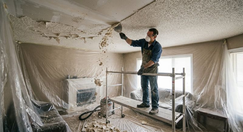 Textured Ceiling Scraping in Waco, TX